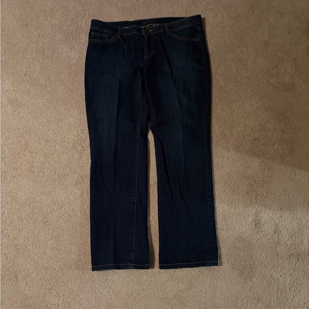APT. 9 Cotton Blend Dark Blue Women's Denim Modern Jeans ❤️